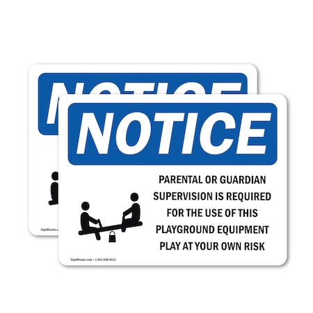 Signmission Safety Culture Sign, 7 in Width, Vinyl Decal, Rectangle OS-2PACK-NS-D-57-L-17116